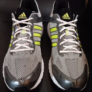 ADIDAS MENS RUNNING SNEAKERS -SIZE 12 -GRAY